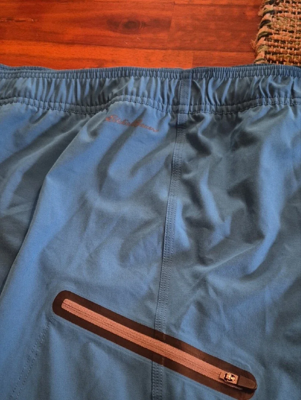 Nautica And Eddie Bauer Black and Teal Swim Shorts - Men's Lot of 2